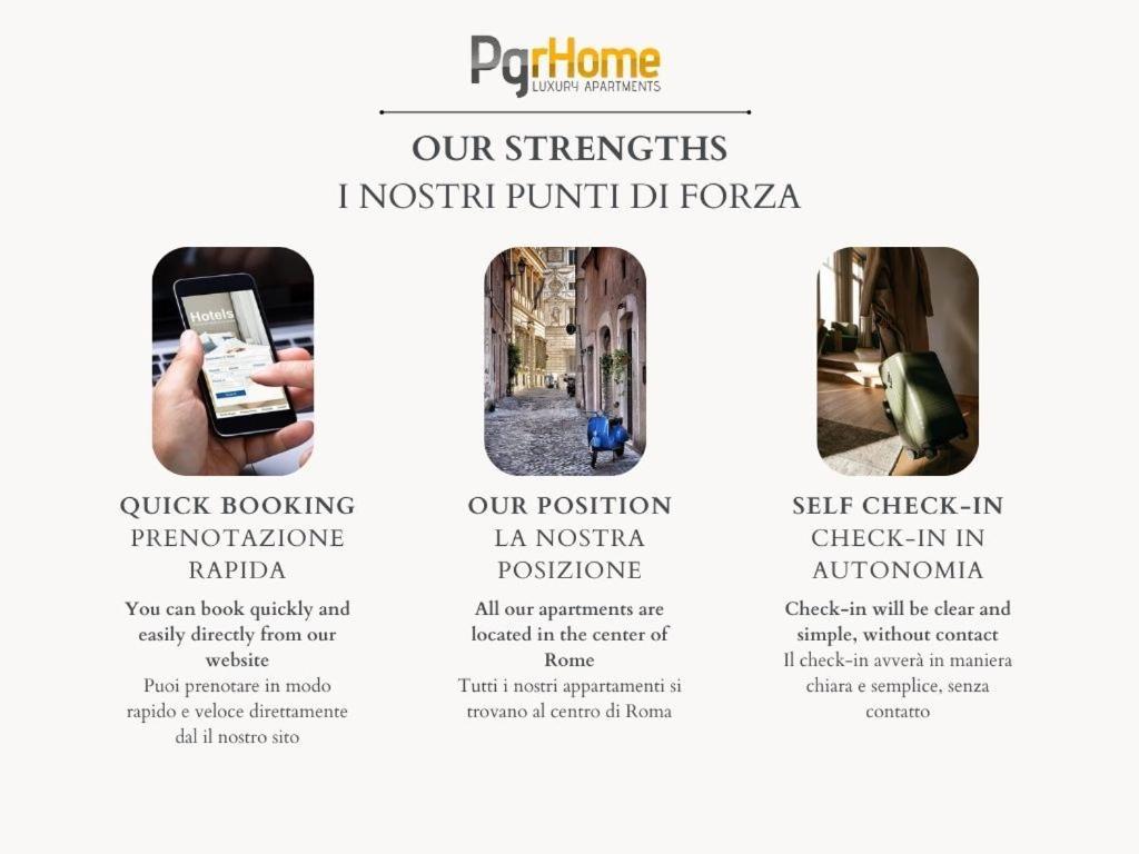 Pgrhome Borgo Vittorio Rome Buitenkant foto