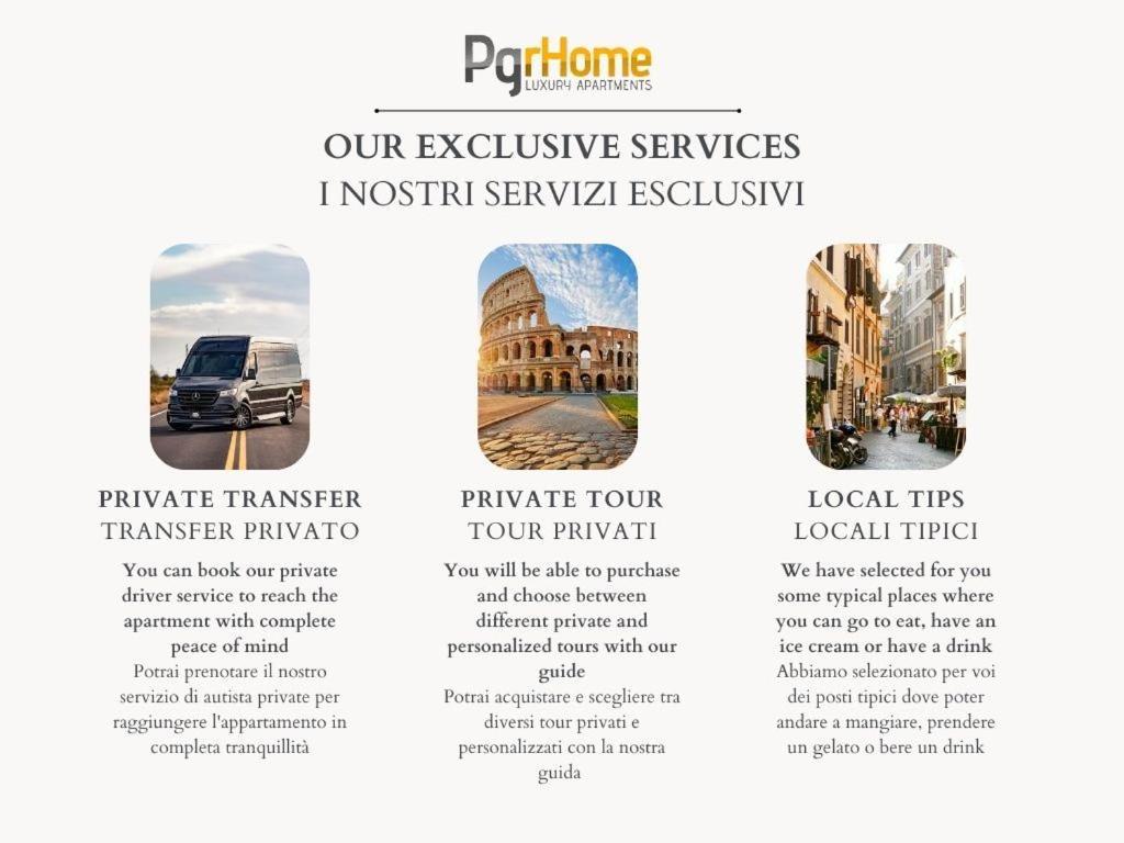 Pgrhome Borgo Vittorio Rome Buitenkant foto